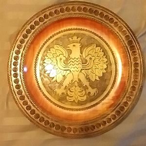 Beautifully hand carved Polish Eagle Shield